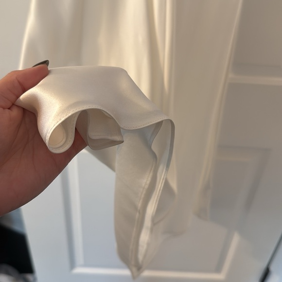 Rodarte lace trimmed satin gown - Picture 10 of 12